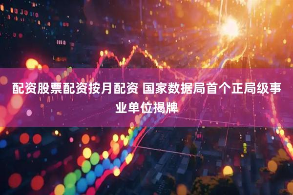 配资股票配资按月配资 国家数据局首个正局级事业单位揭牌
